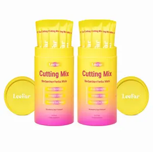 2 Pack LeeFar Cutting Drink Mix – | JB Strawberry Açaí Flavor – | (30 Servings)