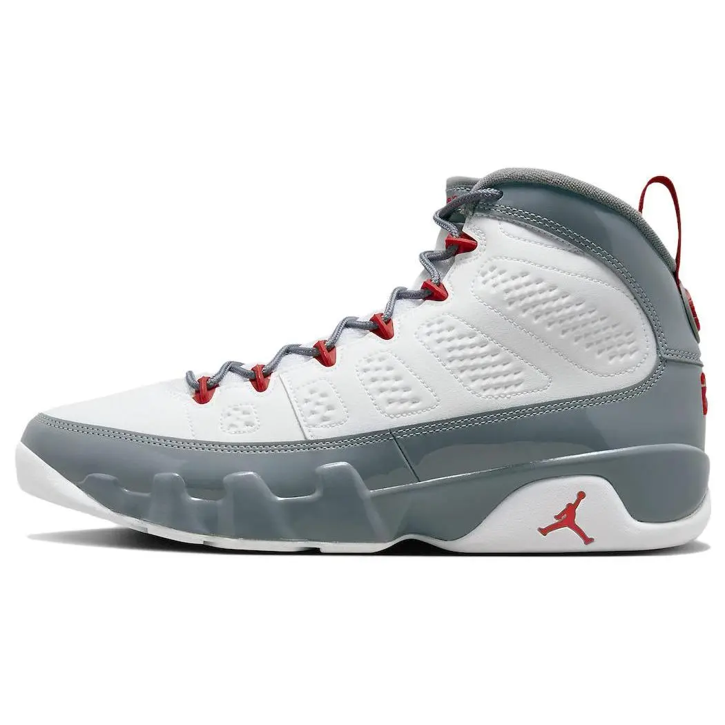 Jordan 9 Retro Fire Red Cushioned Durable High Top Basketball Shoes Men's CT8019-162
