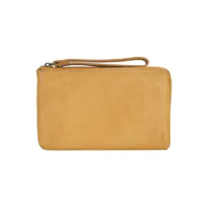 Muse Leather Wristlet