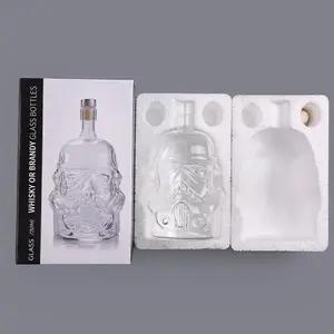 Wine Glass Set Storm Trooper Helmet Whiskey Decanter Whiskey Glass Cup Wine Glasses Accessories Creative Men Gift Bar Party Hot NONE