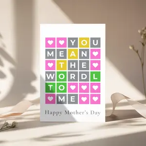 Funny Mother's Day Wordl Card
