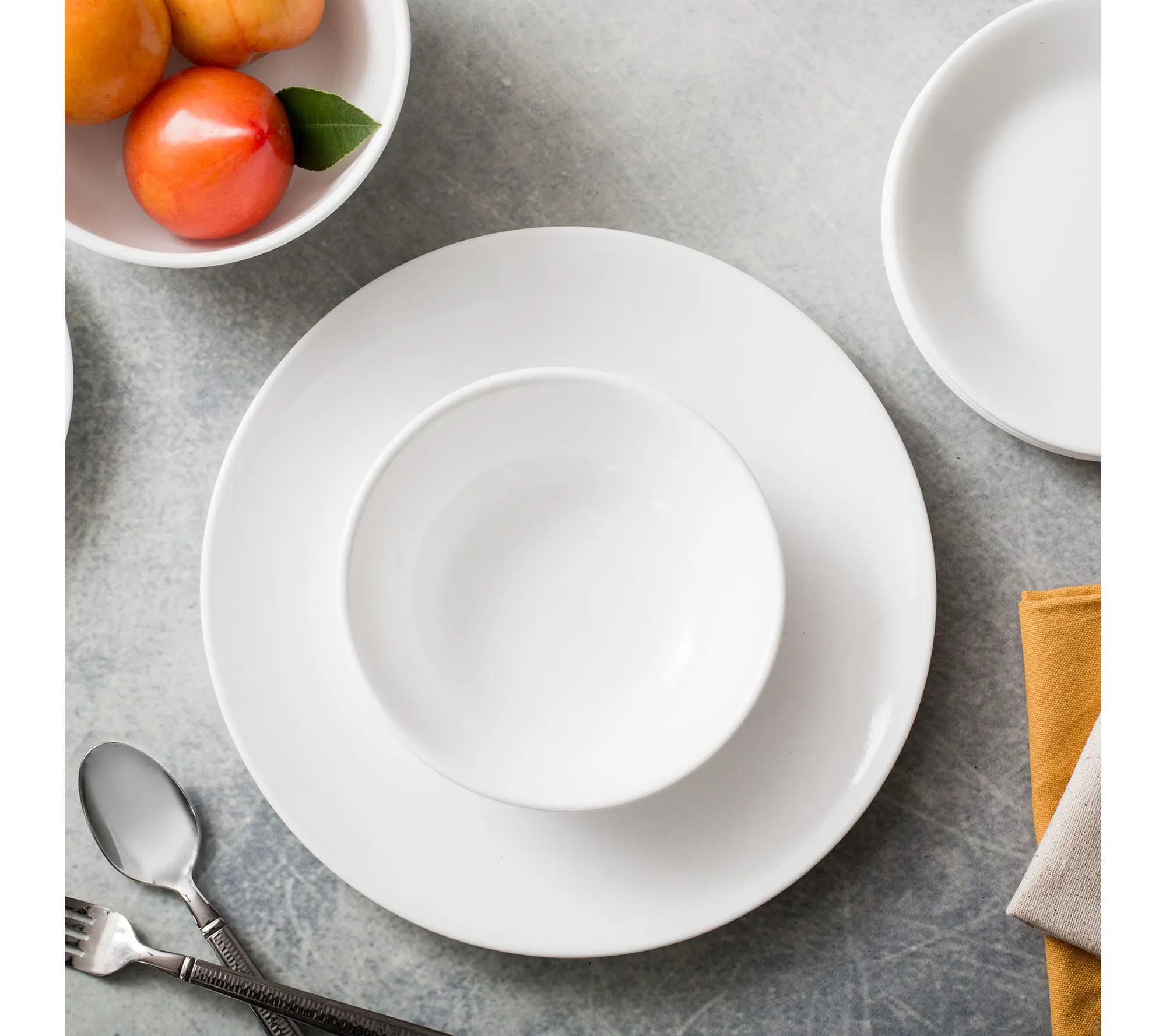 Corelle 16-Pc Service for 4 Vitrelle Dinnerware Set Corelle 16-Pc Service for 4 Vitrelle Dinnerware Set