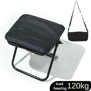 Mini Foldable Camping Stool, Well-Designed Portable Fishing Chair, Perfect for Outdoor Use and Camping Trips
