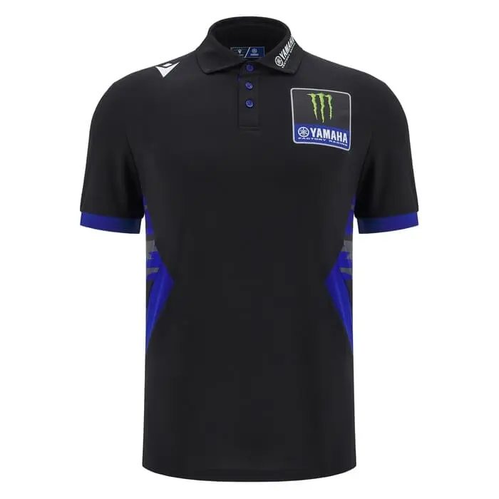 Monster Energy Yamaha Men's Fan Gear Polo Shirt - Black
