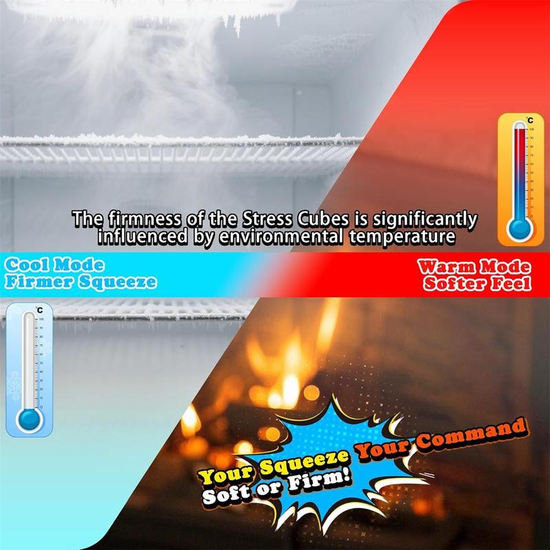 Premium Sensory Stress Cube – Extra Large Fidget Toy | Stress Balls for Adults with Non-Sticky, Odor-Free Shell & Reinforced Dual Leak-Proof Seals for Heavy-Duty Use Premium Sensory Stress Cube – Extra Large Fidget Toy | Stress Balls for Adults with Non-Sticky, Odor-Free Shell & Reinforced Dual Leak-Proof Seals for Heavy-Duty Use