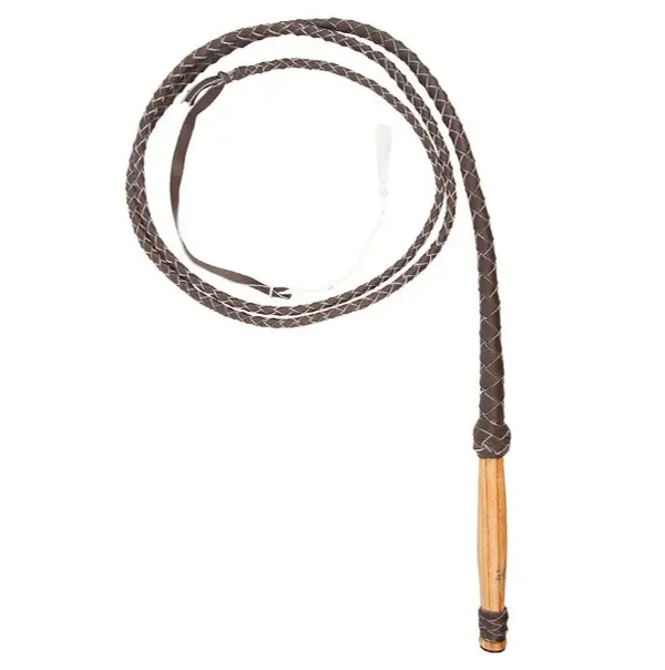 Jerry Beagley 4' Braided Bull Whip
