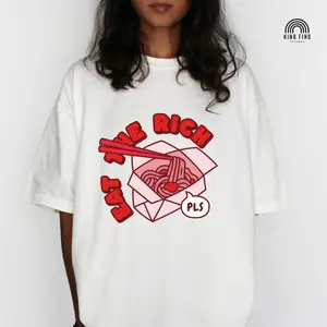 EAT THE RICH Shirt, Noodle Shirt, Anarchist Shirt, Eattherich, Socialist Leftist Tee, Liberal Shirts, Fck The System, Tax The