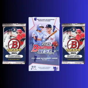 BK Break MLB0415 (1) 2025 Bowman's Best Hobby Box (2) 2025 Bowman Draft Super Jumbo Pack