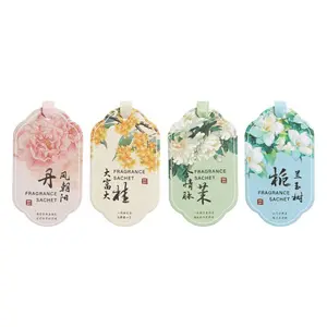 Portable Fragrance Hanger Scented Card Sachet Multi-use Decor for Wardrobe Car Home