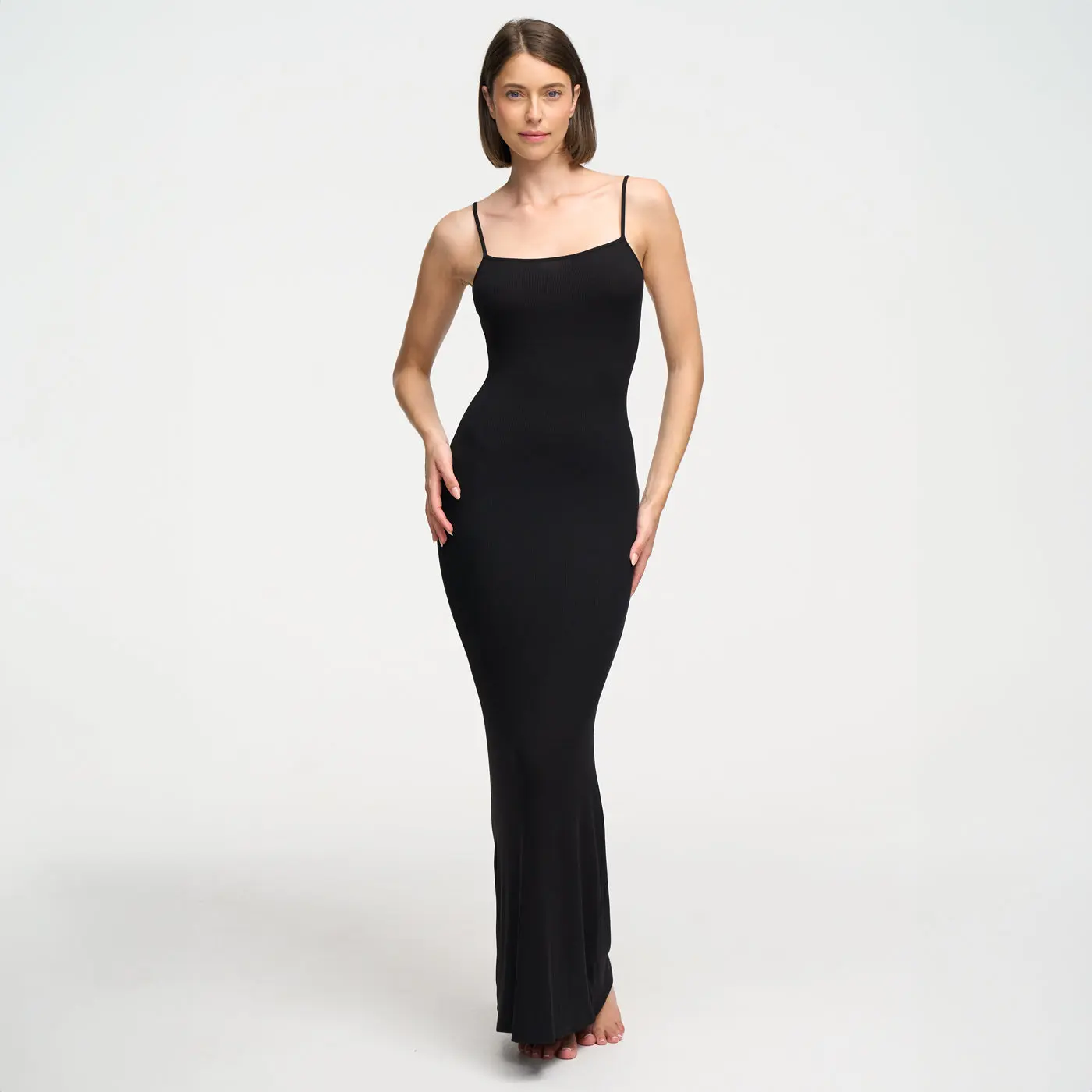 Cfab Ribbed Cami Maxi Dress