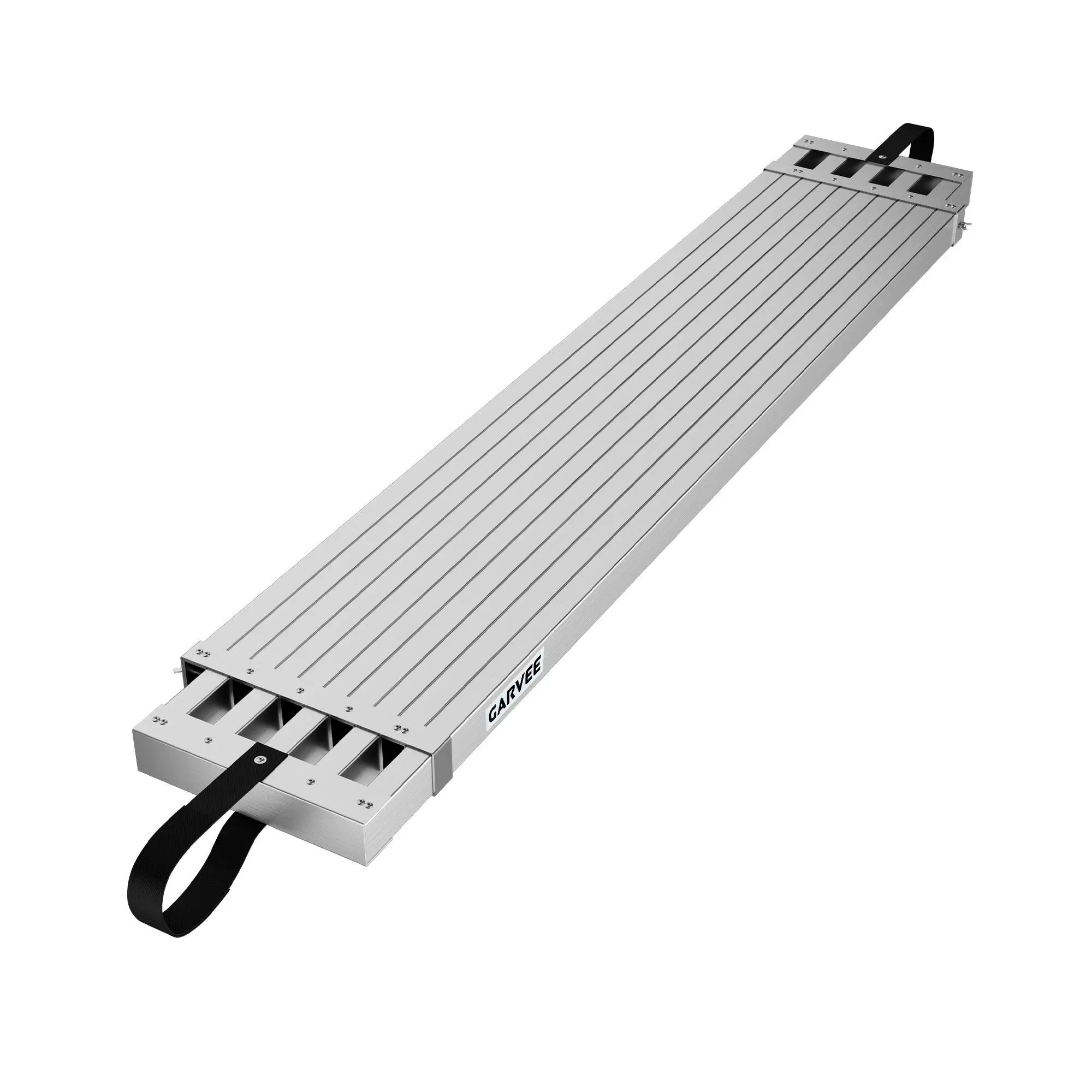 6-9ft Telescoping Aluminum Work Plank, 440LBS Load Capacity Scaffolding Plank, Anti-Slip Extension Plank for Scaffold & Ladder Accessory