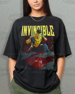 Limited Invincible Mark Superhero T Shirt, Men's Tee, Unisex Shirt, Graphic Tee, Superhero Costume, Comic Book Fan Gift Casual Cotton Top Womenswear
