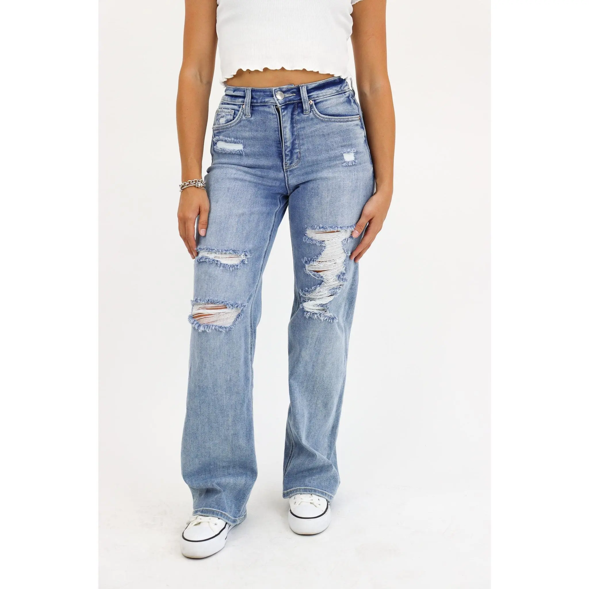 Medium Light Distressed