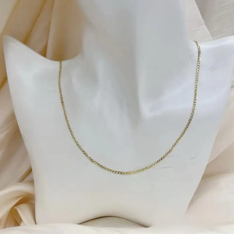 Fine Cuban link gold plated 14 k