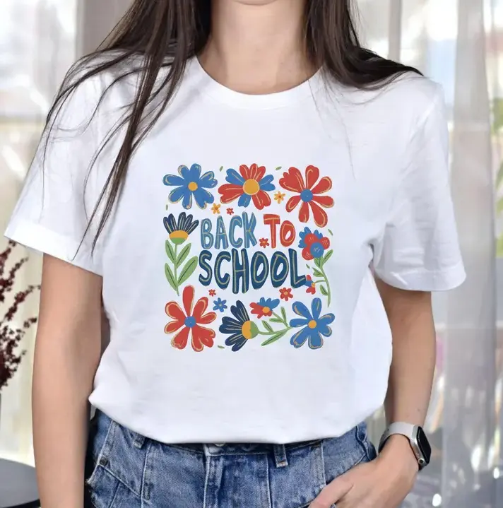 Back to School T-Shirt – Funny Student Graphic Tee – First Day of School Humor Shirt – Relatable Classroom Quote Tee – Back to School Outfit