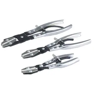 212 MAIN ATD-5465 Heavy-Duty Hose Pinch-Off Pliers 3-Piece Set, Ratcheting Jaw Fuel Line Pliers, Disconnect Repair Hand Tools for Fishing & Outdoor Use