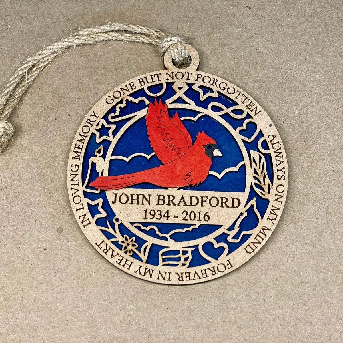 Custom Christmas Keepsake Ornament - Perfect Gift for the Holidays