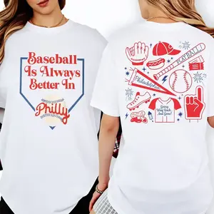 Vintage Philadelphia Baseball T-Shirt, Retro Philly Baseball Tee, Going Way Back And Gone, Play Ball Graphic T-Shirt, Baseball Mom Gift, Philly Sports Fan Apparel