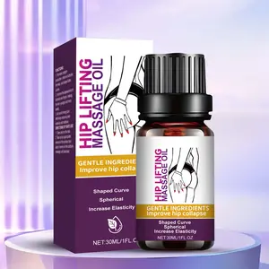 AMZ Hip Lifting Massage Oil - Gentle Hydrating Nourish Moisturize Enhance Hip Elasticity & Plumpness, Body Care