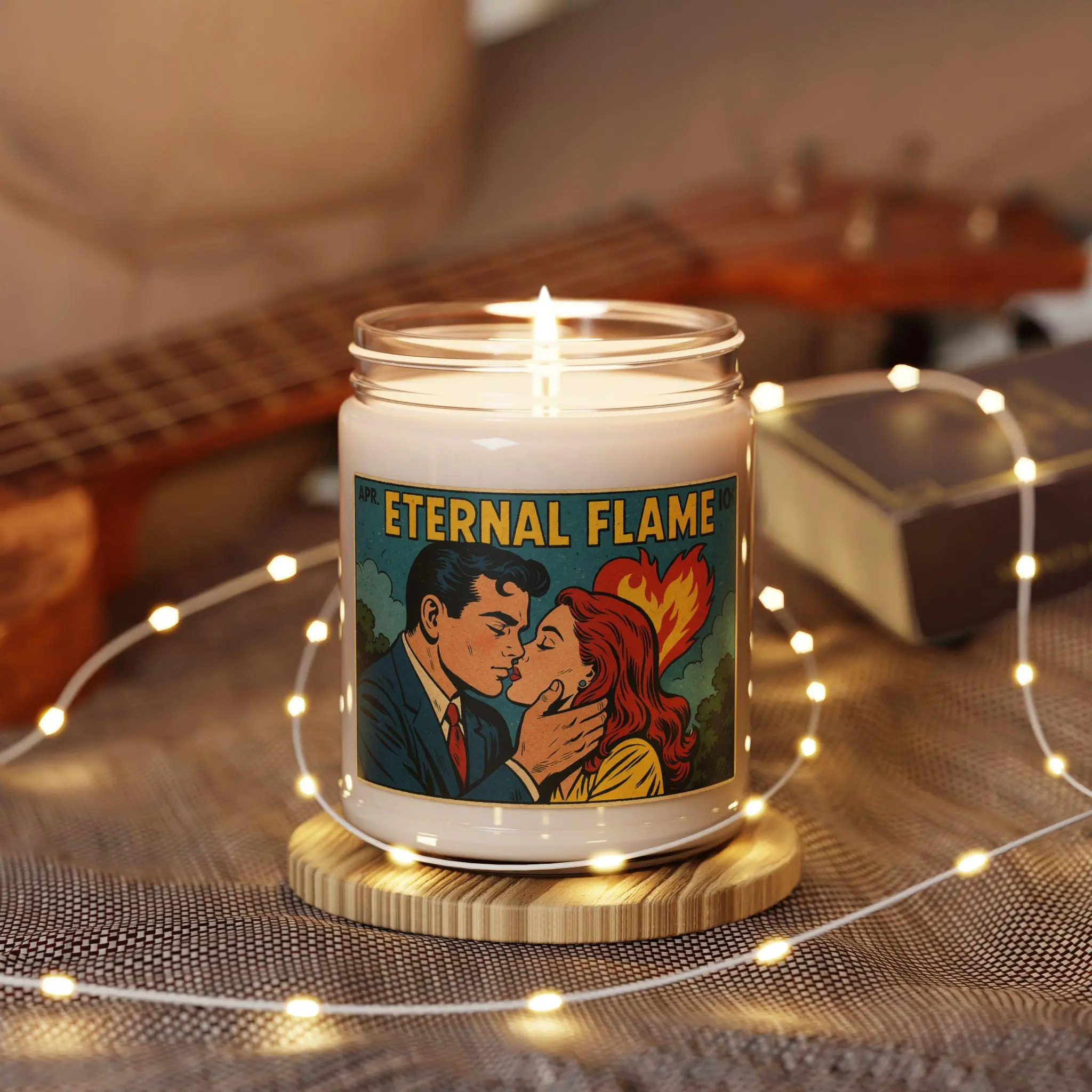 Custom Comic Candle