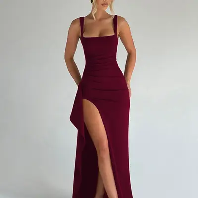 Damson Madder Burgundy Dress - TikTok Shop Damson Madder Burgundy Dress - TikTok Shop