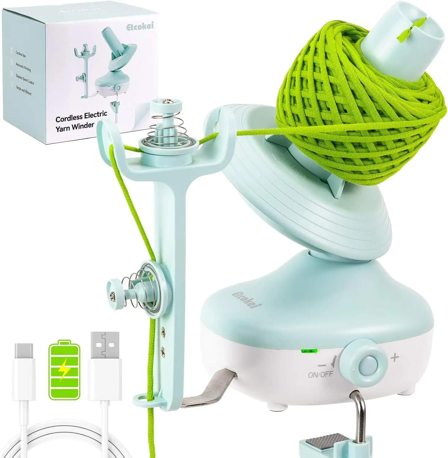 Cordless Mint Green