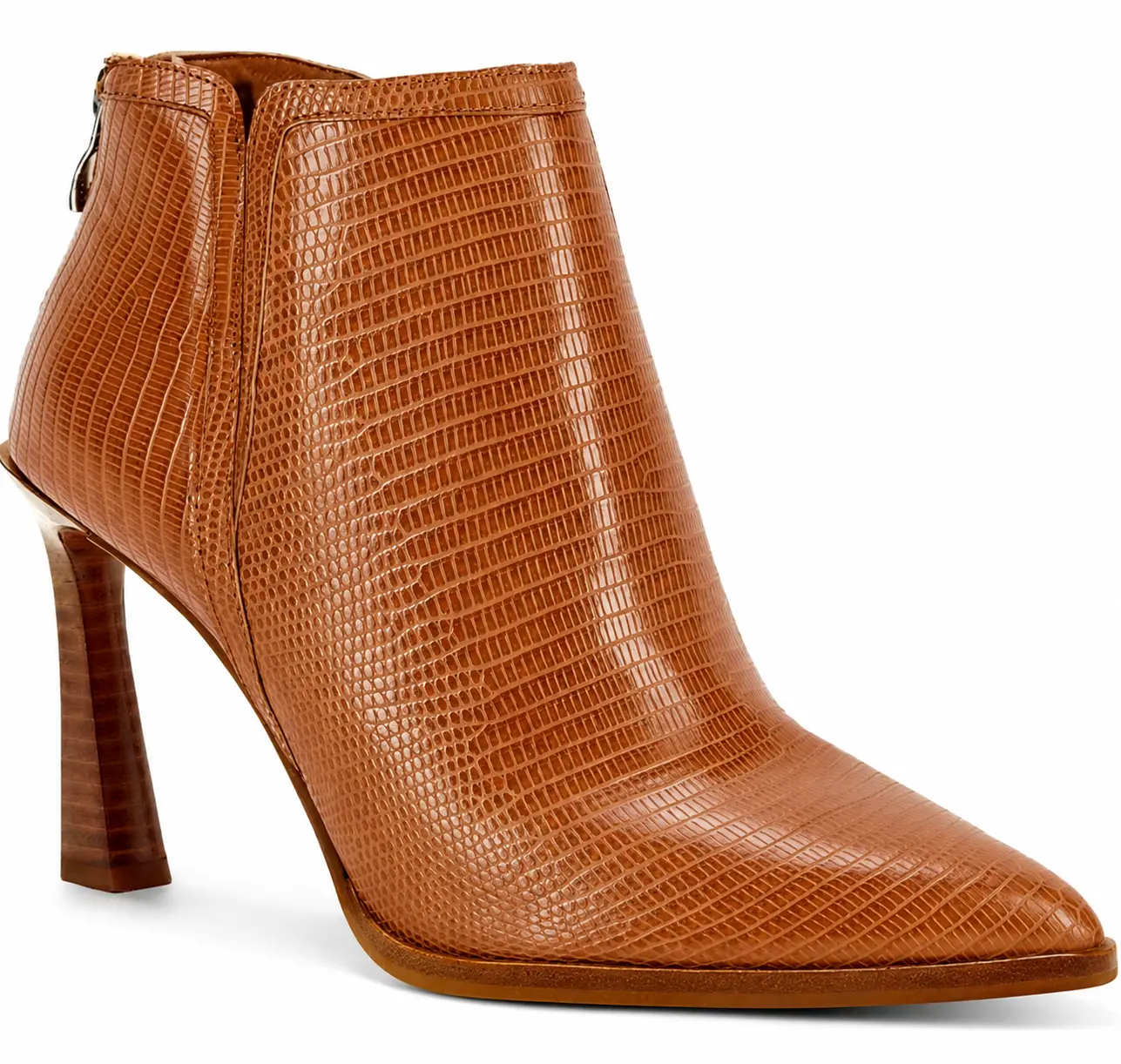 Womens High Heel Booties Pointed Toe V Cut Back Zipper Short Dress Ankle Boots tiktokshopbacktoschool