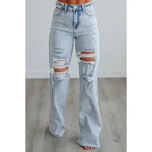 Georgia Risen Jeans - Light Wash