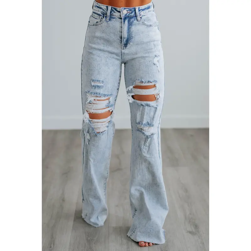 Georgia Risen Jeans - Light Wash