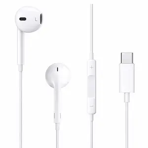 USB-C Wired Earbuds with Mic