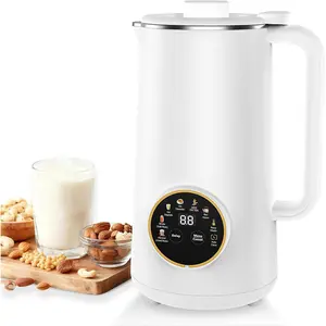 34oz Nut Milk Maker, 10 in 1 Automatic Nut Milk Maker, 304 stainless steel inner container with 10 ,Soy Milk Machine, Based Milks Homemade Oat,Chowder,Juice,Almond Milk Machine