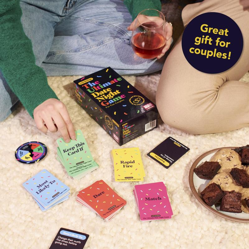 The Ultimate Date Night Game for Couples – Fun at-Home Game with 300 Cards, Including Activities, Conversation Starters and Challenges