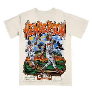 Gunnar Henderson Planet Euphoria Shirt Vintage 90s Baseball Graphic Tee for Men Women Fans Y2k Streetwear - KitchenEra, Bohemian, Shortsleeve