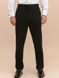 Azazie Classic Tuxedo Tailored Formal Wedding Groomsmen Black Pants Evening Elegant