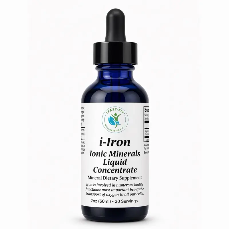 IFastFit Ionic Iron Mineral supplement liquid to maximize absorption Dietary Healthcare