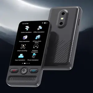 Ai Language Translation Device Supports 147 Languages, Real-Time Voice and Photo Translation, Offline Mode with Touchscreen, HD Audio Translations