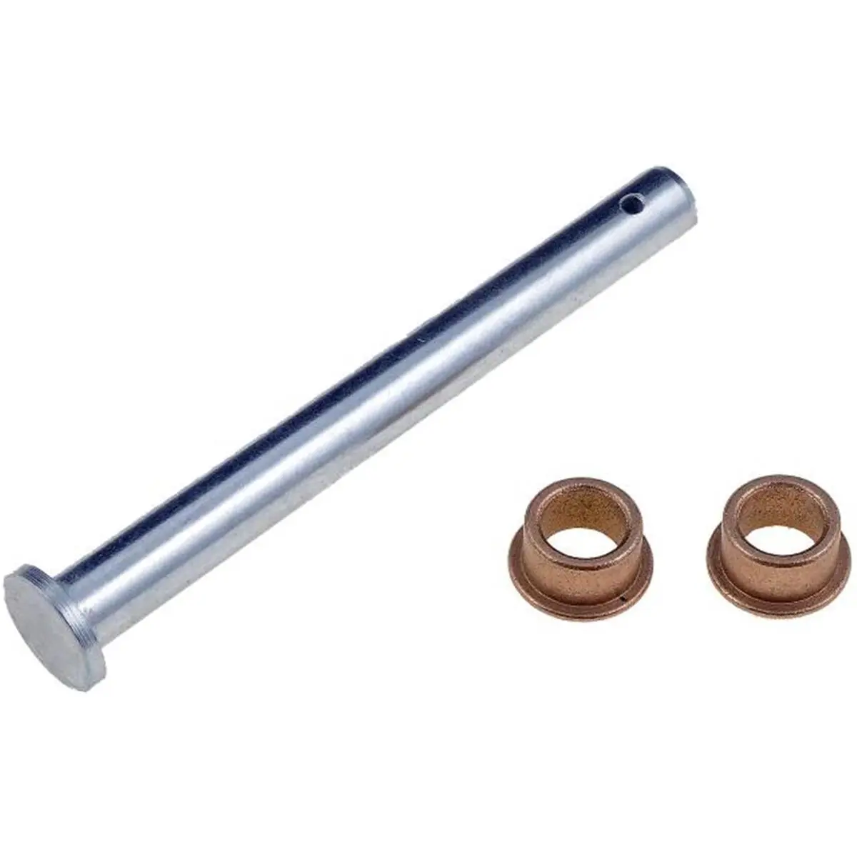 Dorman 38395 Easy Install Car Body Repair Door Hinge Kit - Brass, Hardened Steel Hardware, 0.350 in. Bushing Inside Diameter, for Mercury Capri 1979-86 Front & Rear Doors, Front And Rear Door