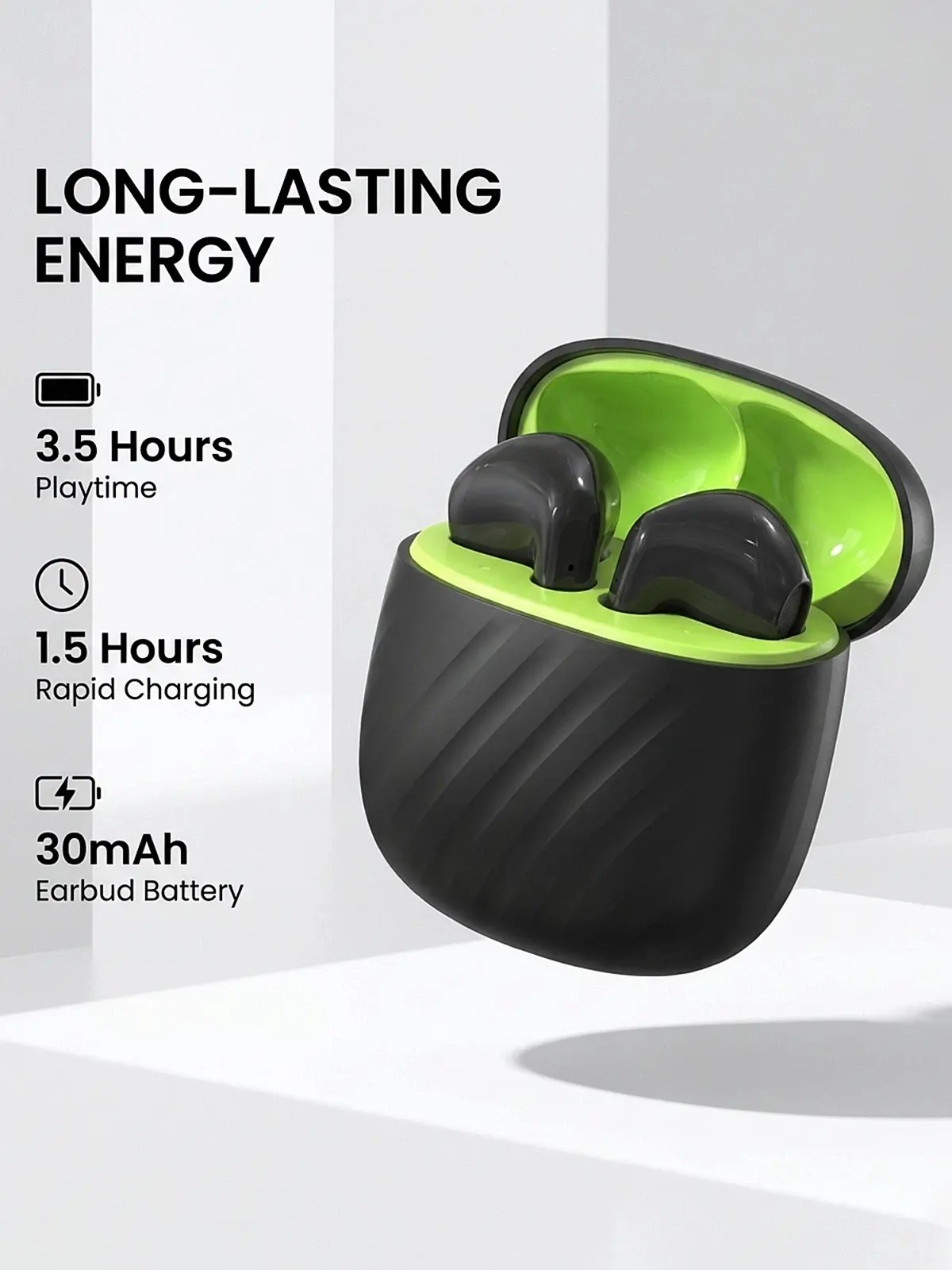 ASUS 172 Ultra-Lightweight Wireless Earbuds - 3.8g ASUS 172 Ultra-Lightweight Wireless Earbuds - 3.8g
