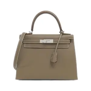 Pre-owned HERMÈS Calfskin Shoulder Bags Hermes Kelly28 Epsom