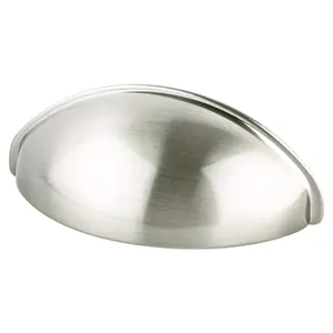Berenson  64 mm CC Advantage Plus 3 Cup Pull with Brushed Nickel