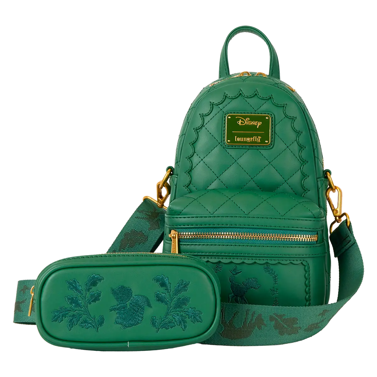 Bambi Quilted Convertible Sling Bag