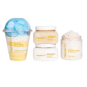 All-in-One Pamper Bundle: Sensitive-skin-friendly - Perfect self-care gift! Relaxing Spa Care Package for Women