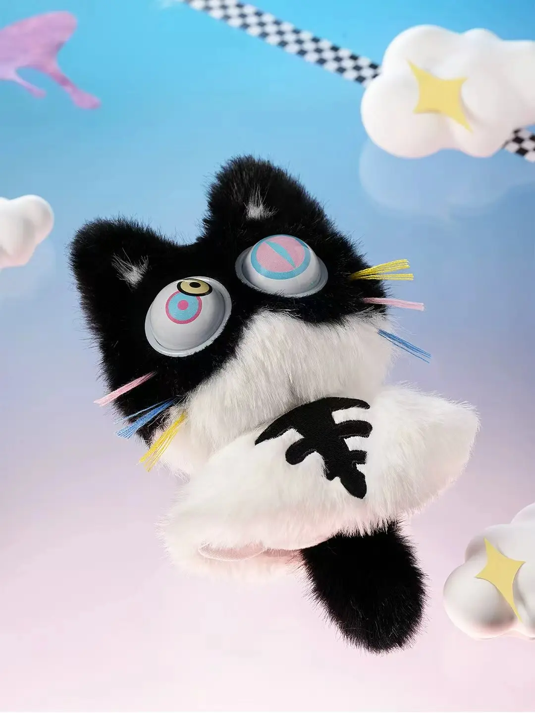 Fluffy Monster Velvet Monster Meow Series Plush Blind Box | 8+1 Hidden |  Collectibles