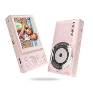 Digital Camera,camera,Ultra HD,Compact Digital Point & Shoot Camera - 16X Zoom, Flash, LCD Display, SD Memory Card included, USB Rechargeable, Portable for Travel & Vlogging, Ideal Holiday Gift for Beginners