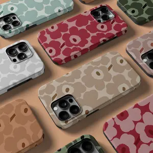 Flower Phone Case, Monogram Iphone Case Phone, Cover For Iphone 17 16 15 14 13 12 11 8 Pro Max X Plus Iphone Cover