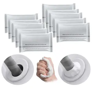 Repair Wall Holes for Wall Hole,10 Counts Waterproof Sealant Mastic,Drain Connection,Quick Mending Mud,Air Conditioning Hole Waterproof Seal Putty.