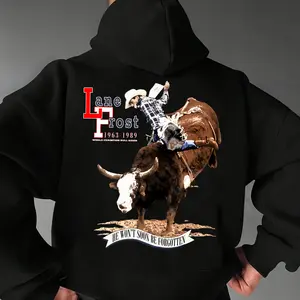 Vintage Rodeo Memorial Hoodie, 80s Cowboy Style Pullover, For Women For Men, Western Heritage Outfit, Retro Bull Riding Sweatshirt, Southern Grit Look, Wild West Aesthetic, TikTok Rodeo Core