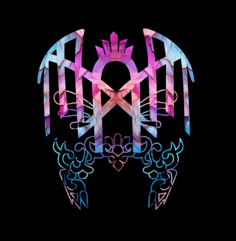Sleep Token Glitter Car Sticker Vinyl Decalbb3