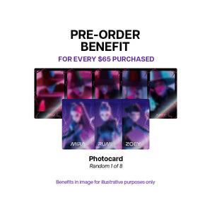 Kpop Demon Hunters Lightstick with POB Photocard