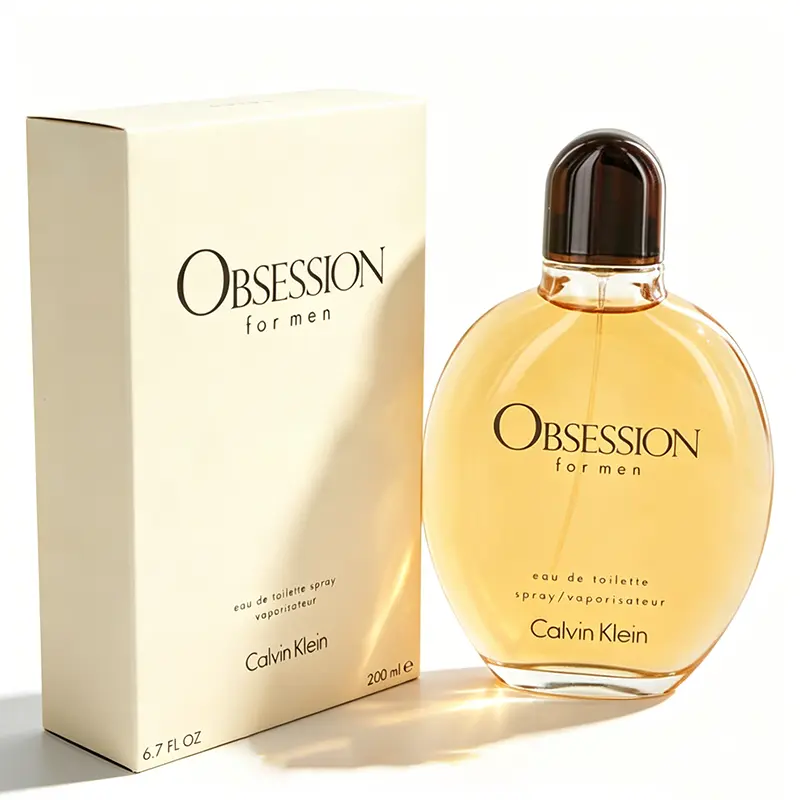 Calvin Klein Men's Obsession Perfume 4.0 oz/6.7 oz  Eau de Toilette